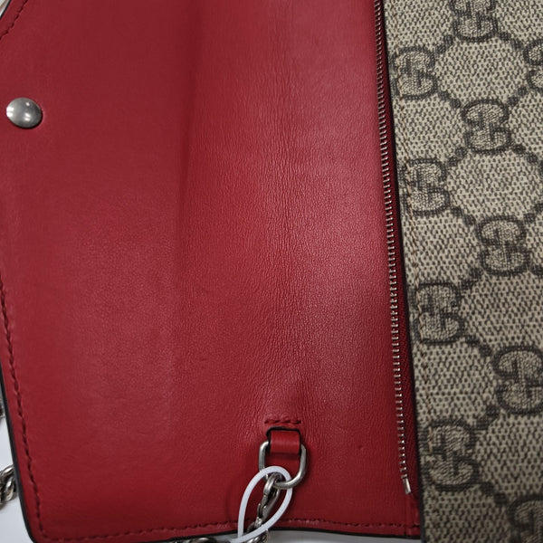 Dionysus Mini Monogram Coated Canvas Black