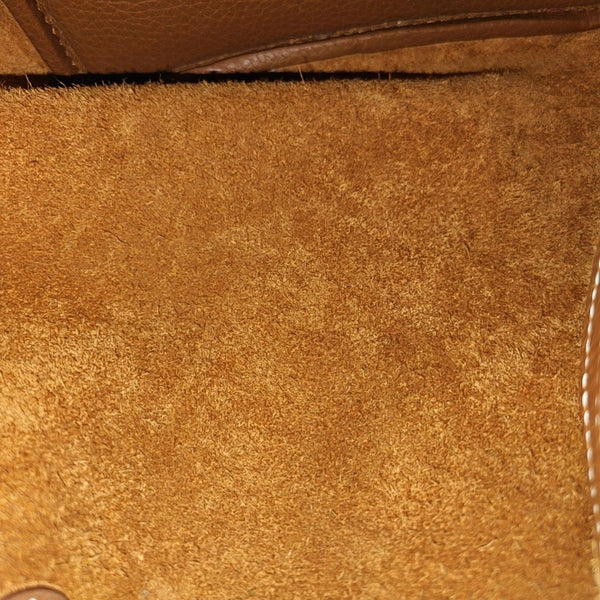 Authenticated pre-owned Picotin Lock 18 Clemence Brown - Bucket Bag at Looply