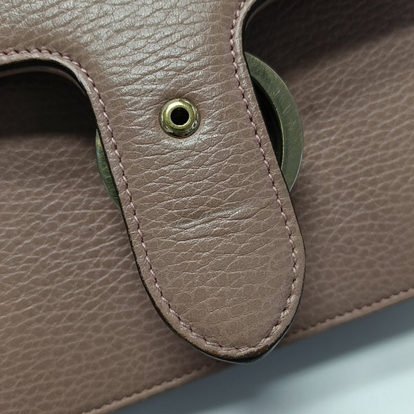 Interlocking G Small Calfskin Pink