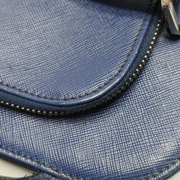 Saffiano Calfskin Tote Bag Blue