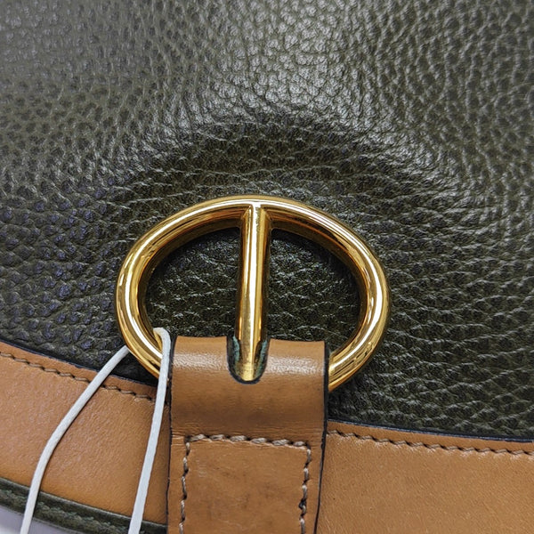 Calfskin Clutch Green