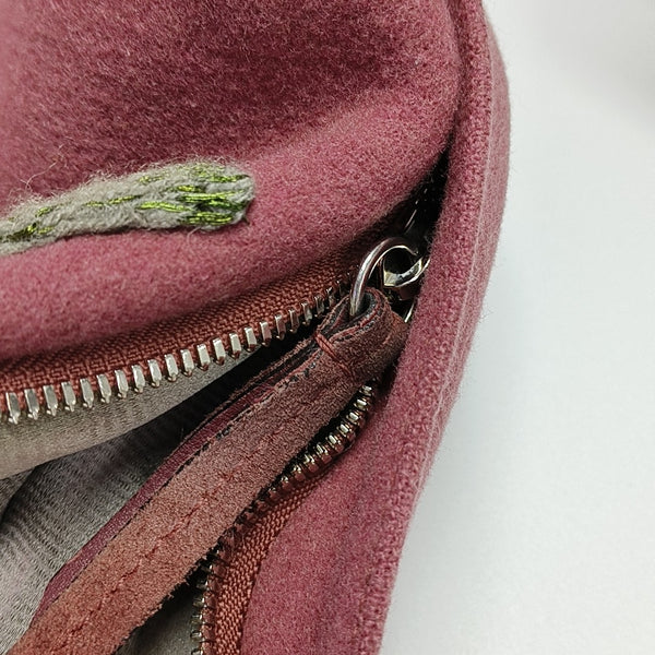 Wool Backpack Red