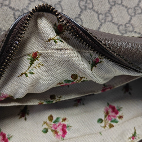 Neo Vintage Monogram Coated Canvas Beige