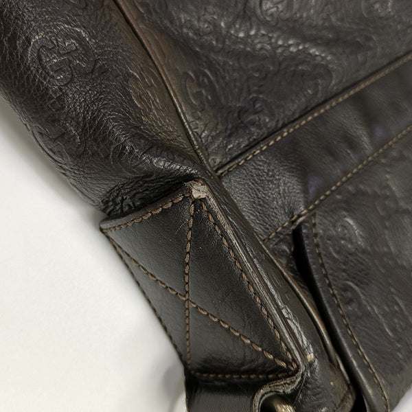 GG Imprime Monogram Calfskin Brown