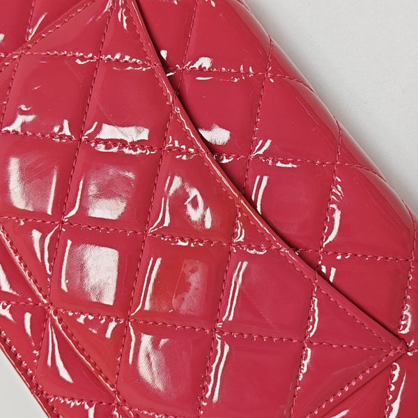 WOC Quilted Calfskin Red