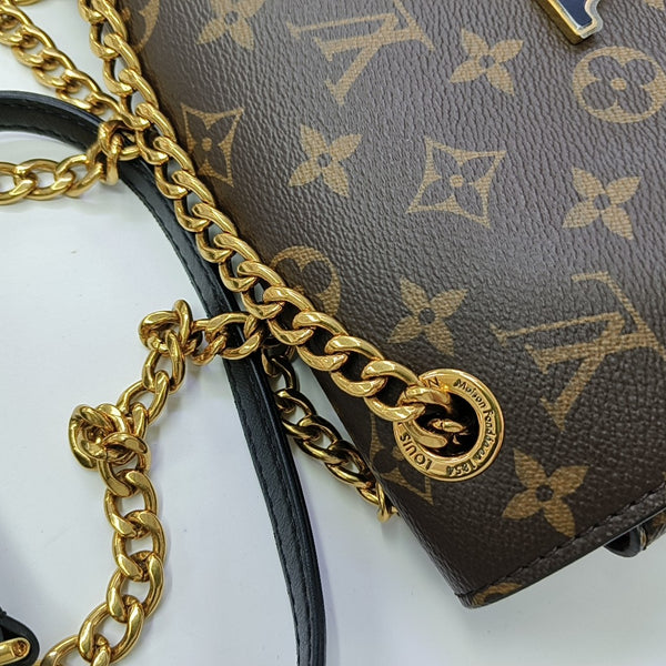 PASSY Monogram Coated Canvas Brown