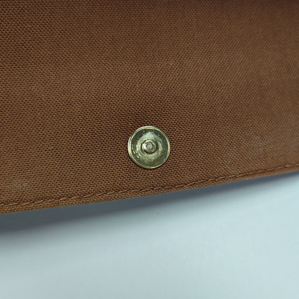 IVY Monogram Coated Canvas Brown