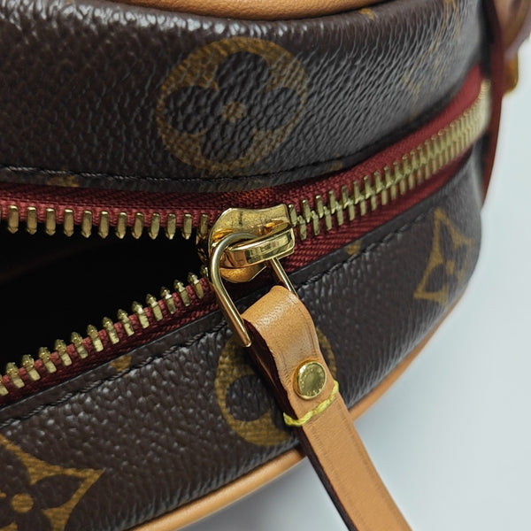 BOITE CHAPEAU PM Monogram Coated Canvas Brown