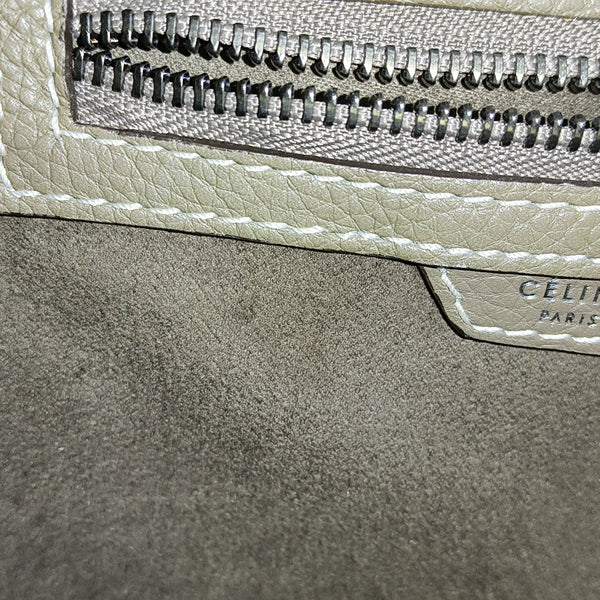 LUGGAGE Micro Calfskin Gray
