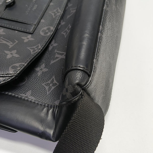 VOYAGER PM Monogram Coated Canvas Black