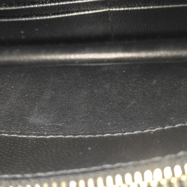 MONOGRAM WOC Chevron Calfskin Black