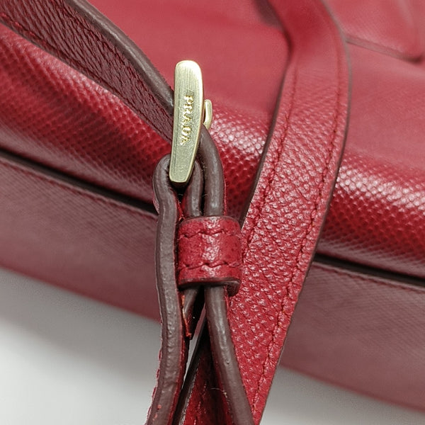 Calfskin Shoulder Bag Red