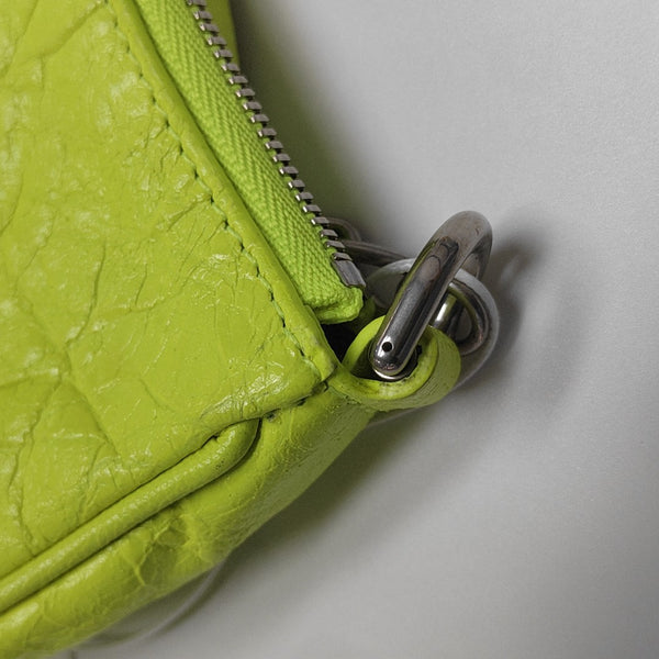 Le Cagole Mini Calfskin Green