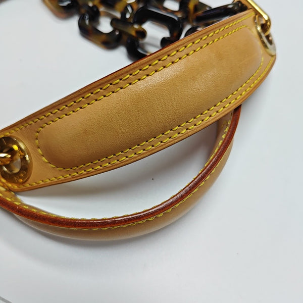 SAC AMBRE Monogram Plastic Brown