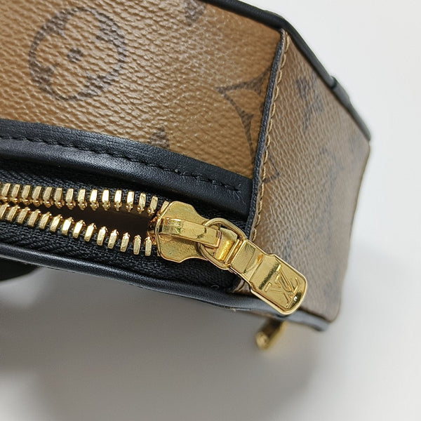 BOITE CHAPEAU Mini Monogram Coated Canvas Brown