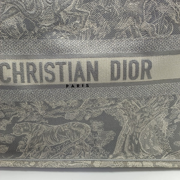 Book Tote Large Fabric Gray