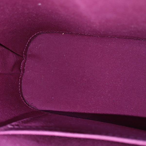 ALMA BB Monogram Patent Leather Red
