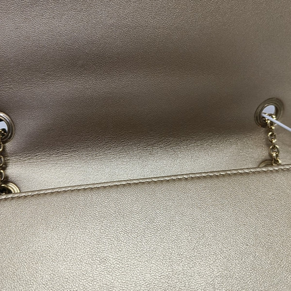 Matelassé Mini Quilted Lambskin Gold