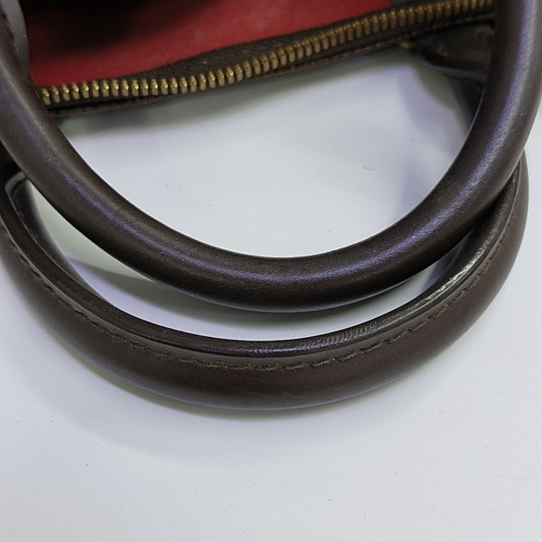 SPEEDY 30 Damier Ebene Coated Canvas Brown