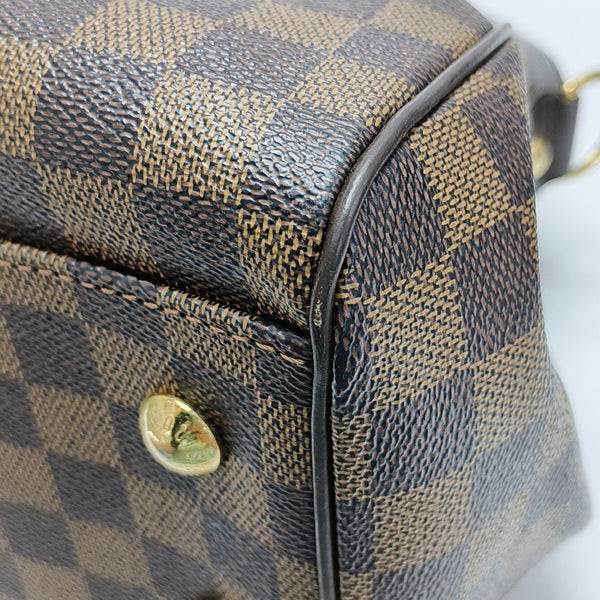 TREVI PM Damier Ebene Coated Canvas Brown