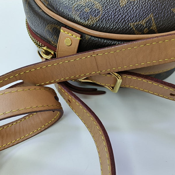 BOITE CHAPEAU PM Monogram Coated Canvas Brown