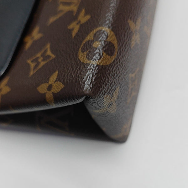 LOCKY BB Monogram Coated Canvas Brown