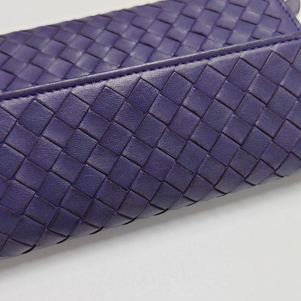Calfskin Wallet Purple
