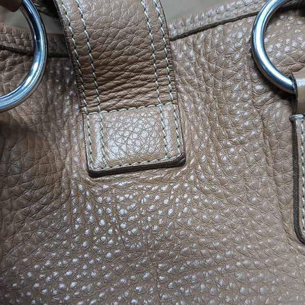Calfskin Tote Bag Brown