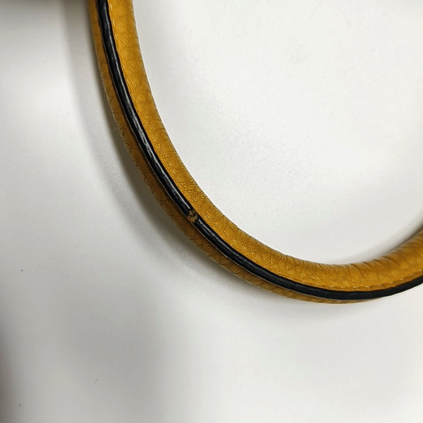 Authenticated pre-owned Double Calfskin Yellow - Tote Bag at Looply