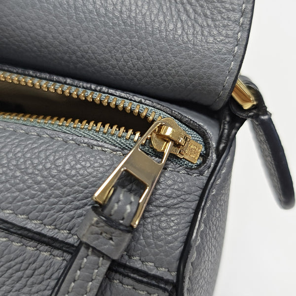 Puzzle Mini Calfskin Gray