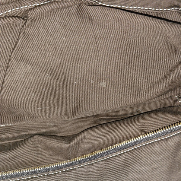 Canvas Shoulder Bag Beige