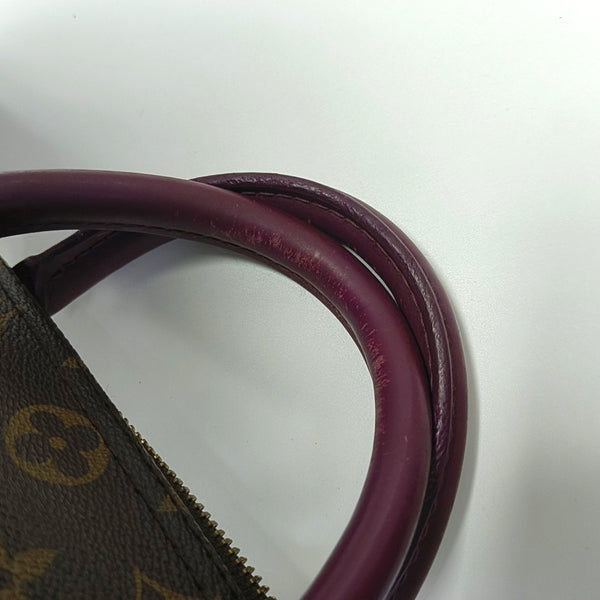 SPEEDY 30 Monogram Coated Canvas Brown