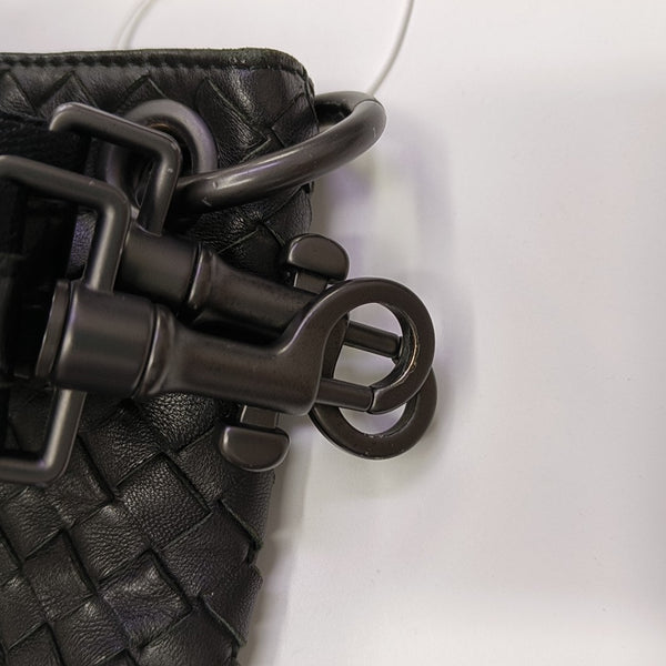 Calfskin Shoulder Bag Black