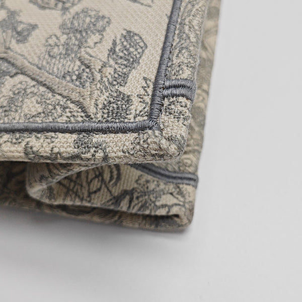 Book Tote Medium Canvas Gray
