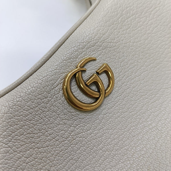 Aphrodite Small Calfskin White