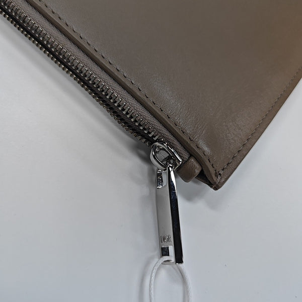 Calfskin Clutch Gray