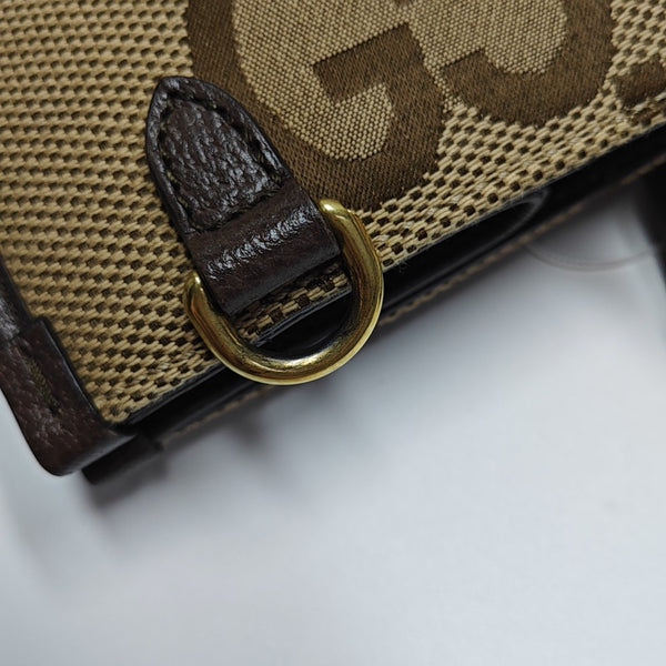 Jumbo Monogram Canvas Beige