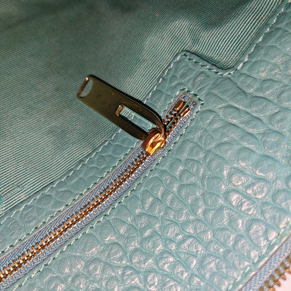 Calfskin Shoulder Bag Green