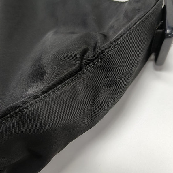 Nylon Shoulder Bag Black