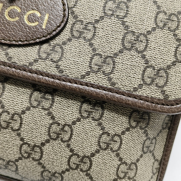 Neo Vintage Monogram Coated Canvas Beige