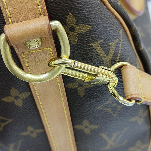 SPEEDY 25 Monogram Coated Canvas Brown