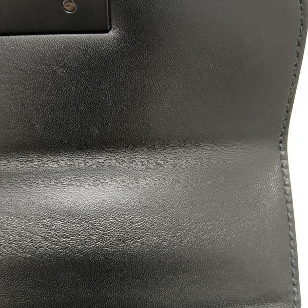 30 Montaigne Mini Calfskin Black