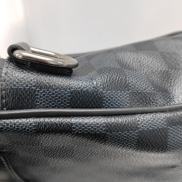 PORTE-DOCUMENTS Damier Coated Canvas Blue