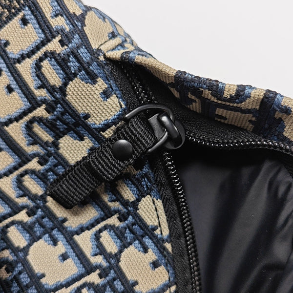 Diortravel Oblique Canvas Blue