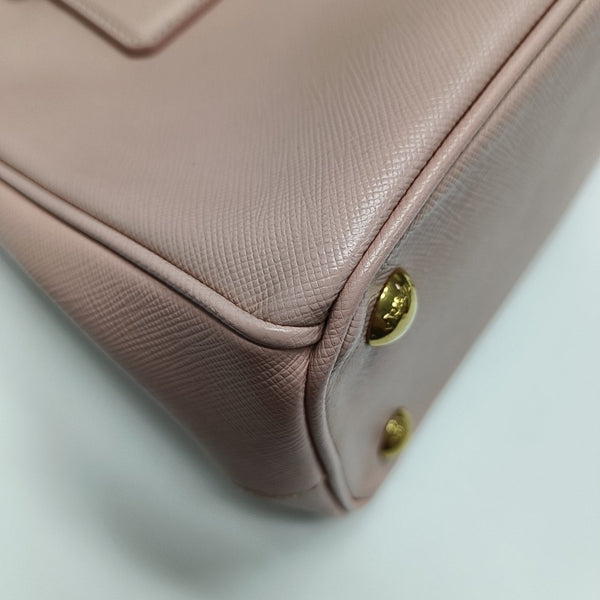 Galleria Small Saffiano Calfskin Pink