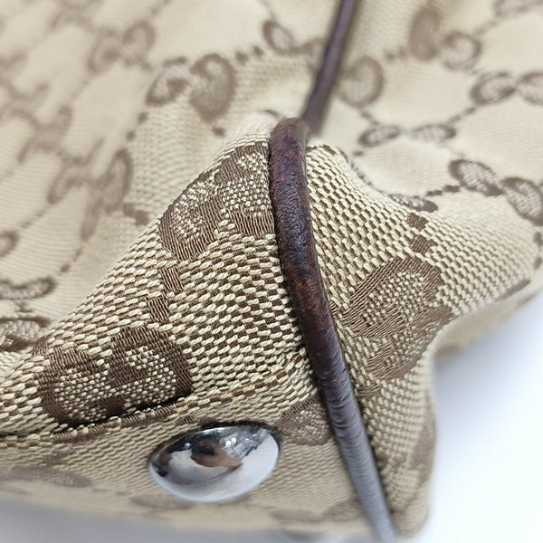 Monogram Canvas Tote Bag Beige