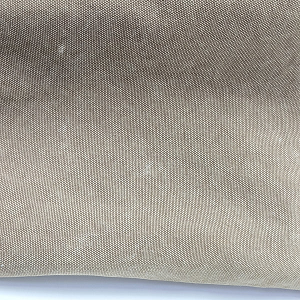 Quilted Canvas Tote Bag Brown