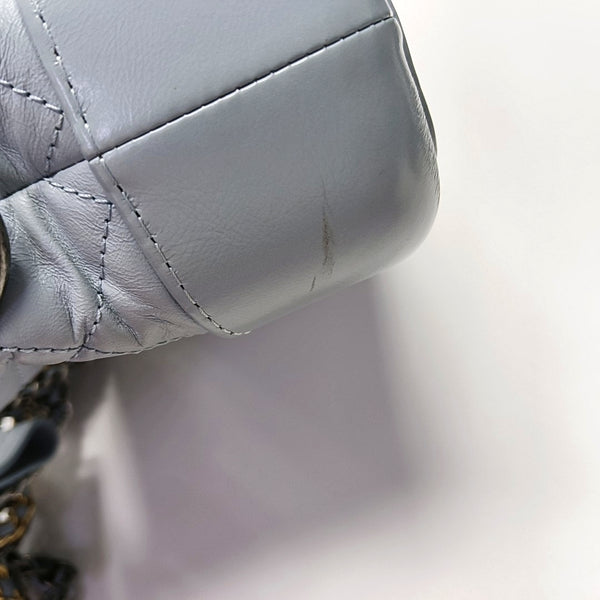 Authenticated pre-owned GABRIELLE Quilted Calfskin Blue - Shoulder Bag at Looply