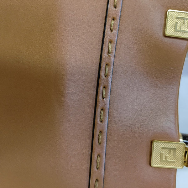 Sunshine Mini Calfskin Brown