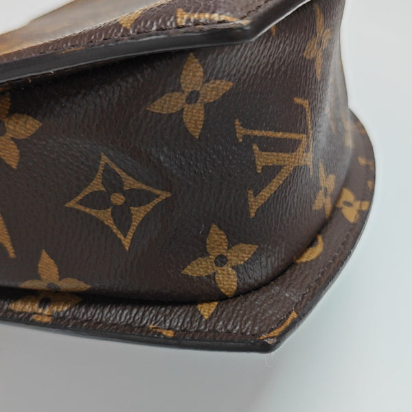 EDEN Monogram Coated Canvas Brown
